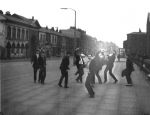 l to r: Tony Hall, Colin Hughes, Dave Timperley, Alan Whitehead, John Battye, ???, Bill Garnett, Alan McDermott, Mike Gregory